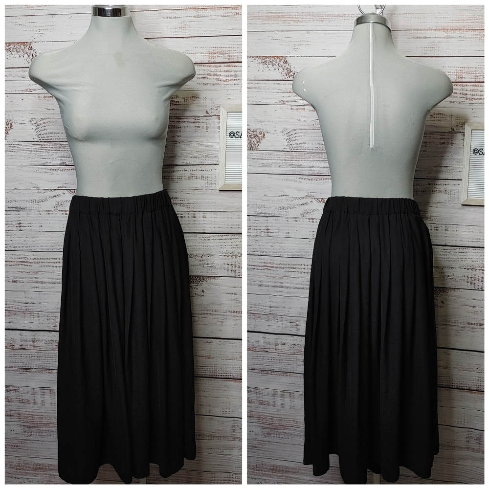 H&M flowy midi skirt size 12